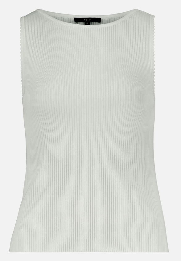 Stricktop  mit U-Boot Ausschnitt  / Vorderseite