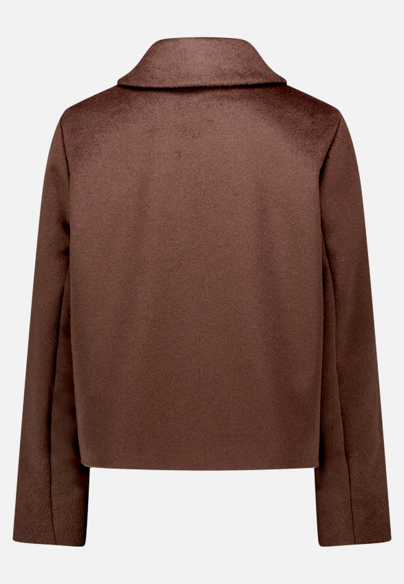 Winterjacke mit Kragen / Rückseite