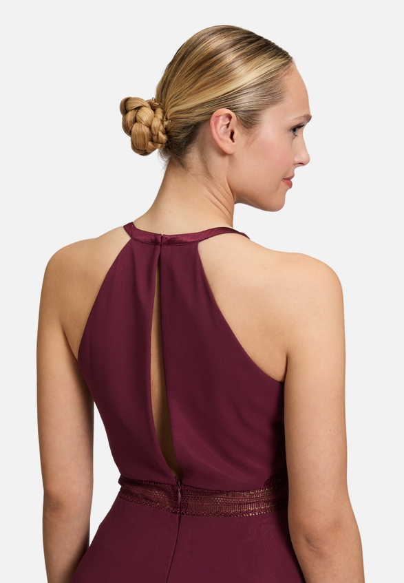 Abendkleid mit Spitze / Detailbild
