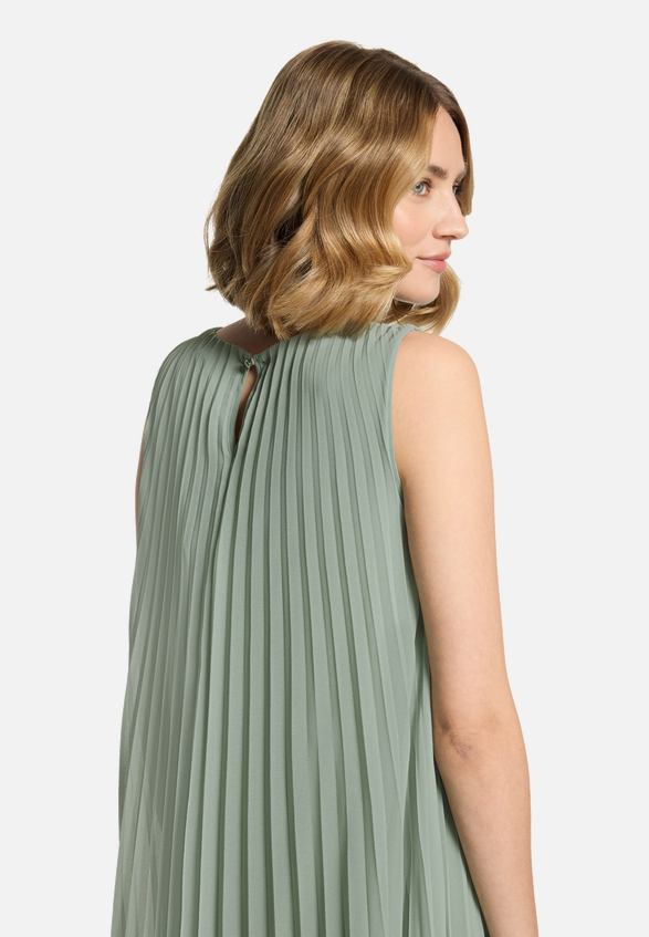 Maxikleid mit Plissee / Detailbild
