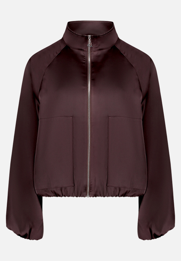 Bomberjacke mit Eingrifftaschen / Vorderseite