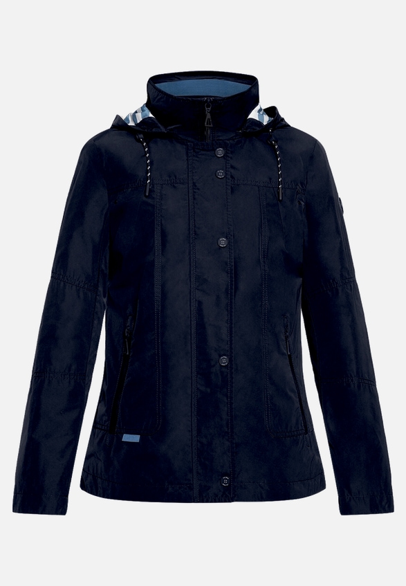 Sommerjacke mit abnehmbarer Kapuze / Vorderseite
