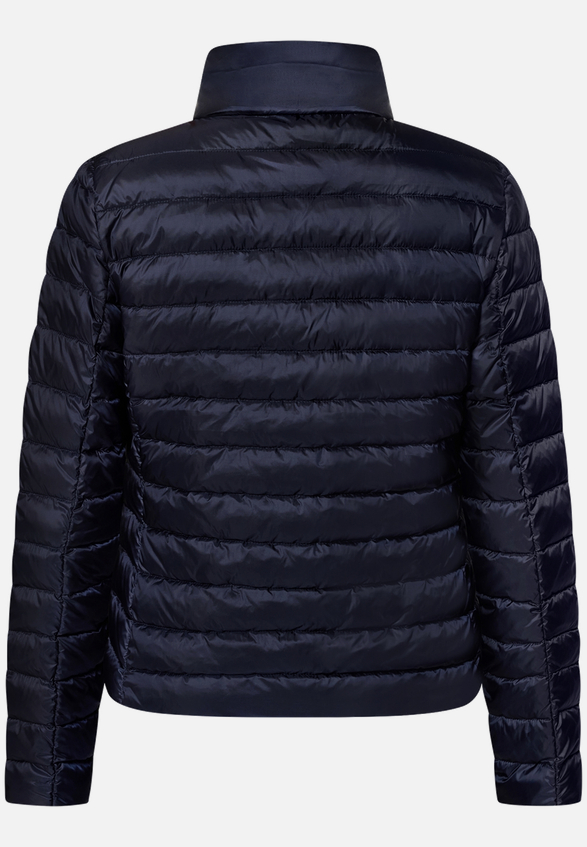 Steppjacke mit Stehkragen / Rückseite