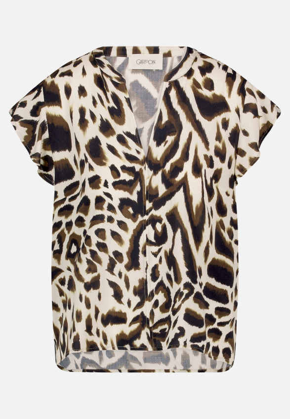 Blusenshirt mit Volant / Vorderseite