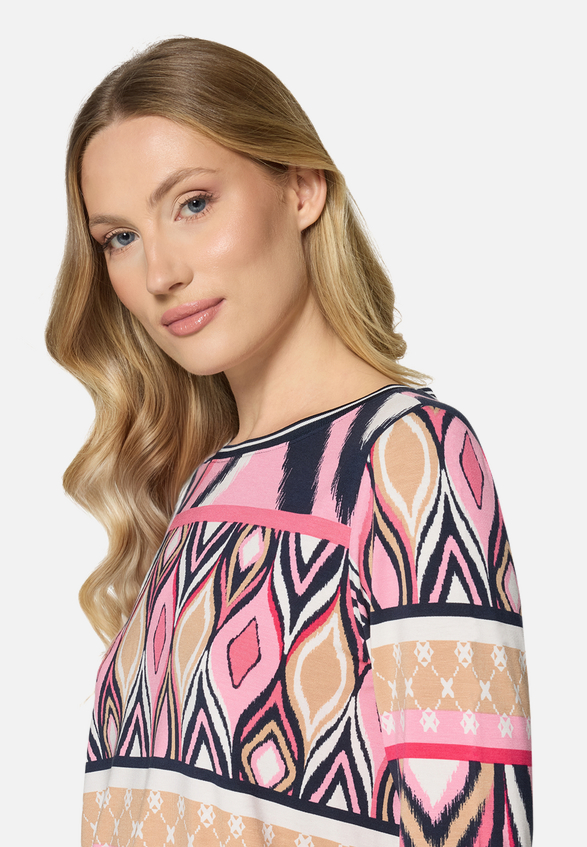 Casual-Shirt mit Tunnelzug / Detailbild