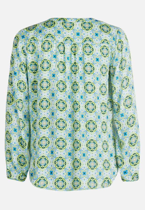 Blusenshirt mit Muster / Rückseite