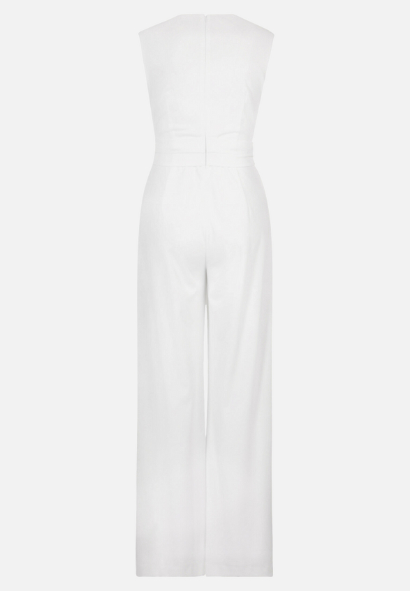 Jumpsuit mit weitem Bein / Rückseite