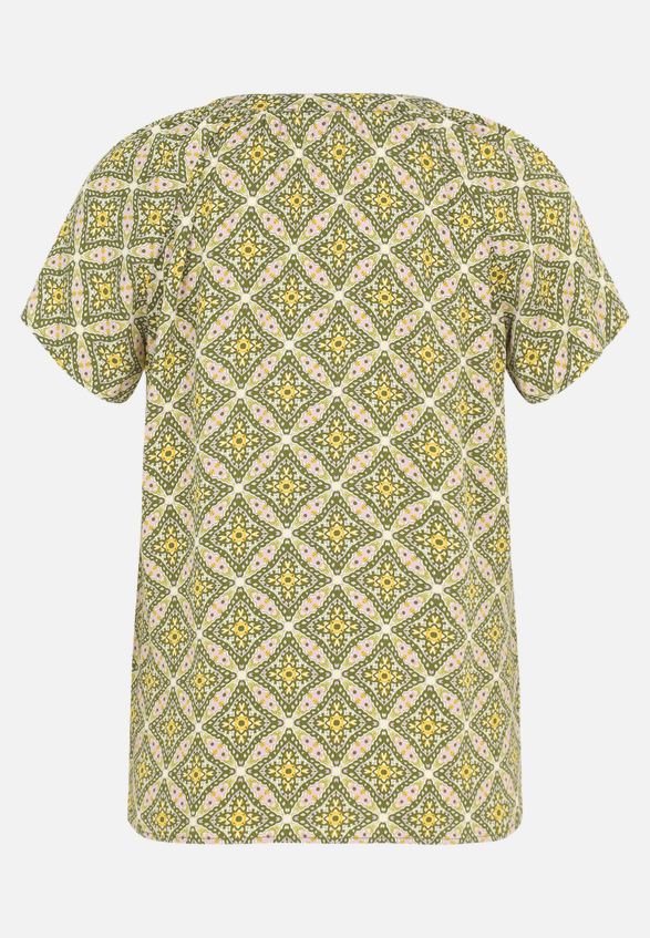 Blusenshirt mit Muster / Rückseite
