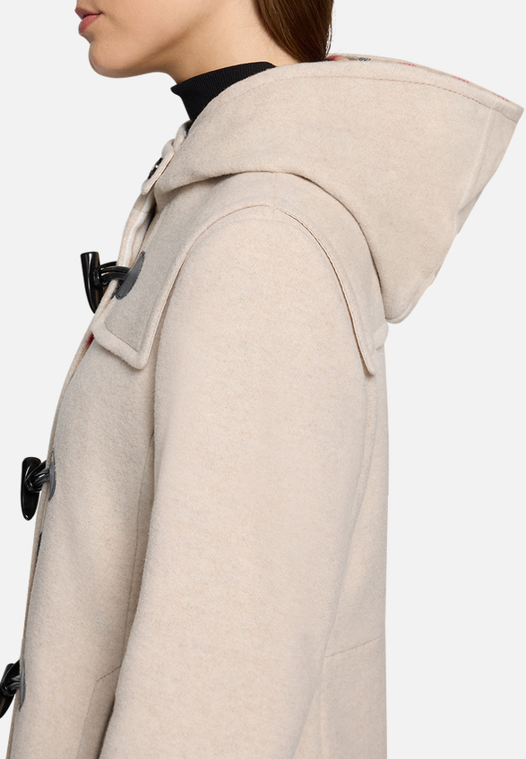 Dufflecoat mit Kapuze / Detailbild