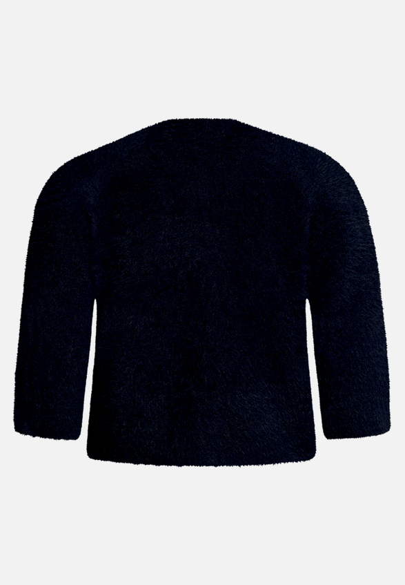 Strick-Cardigan mit 3/4 Arm / Rückseite