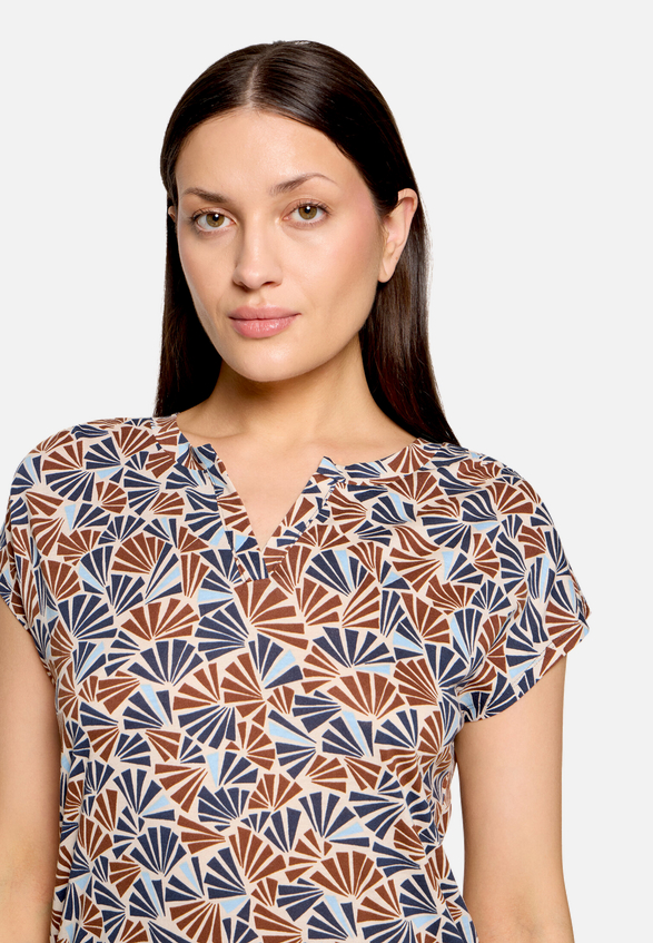 Casual-Shirt mit Tunnelzug / Detailbild