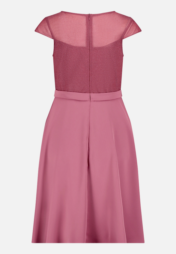Cocktailkleid kurzarm / Rückseite