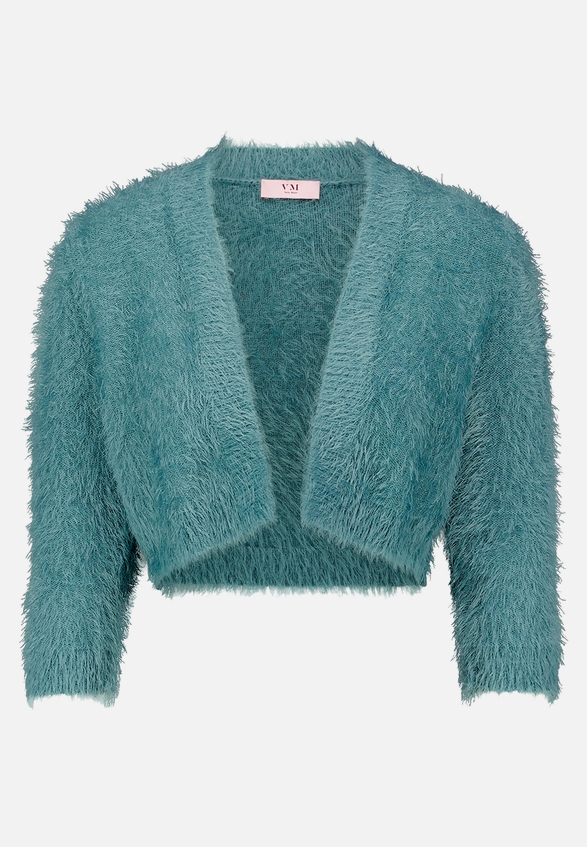 Strickbolero mit Struktur / Vorderseite
