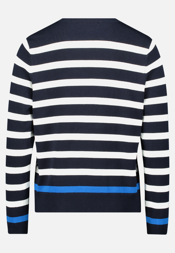 Strick-Cardigan mit Aufdruck / Rückseite