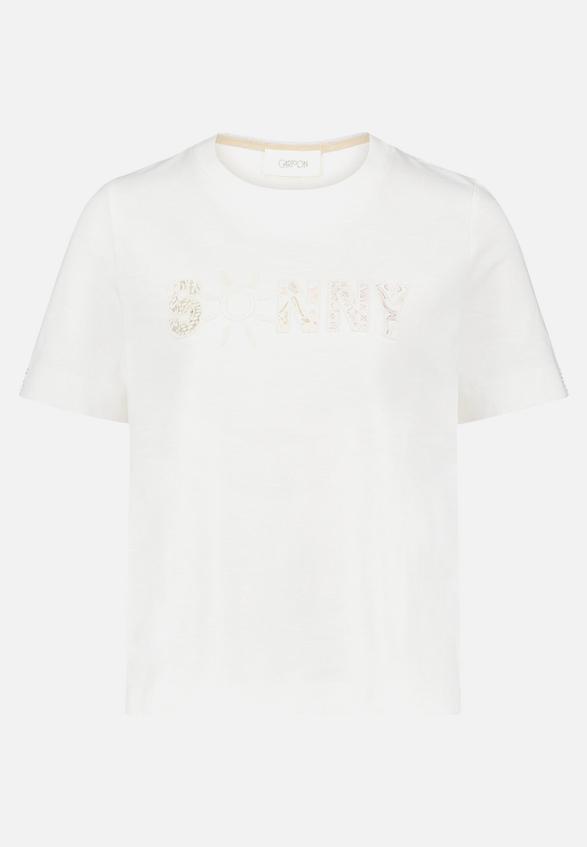 Printshirt mit Rundhalsausschnitt / Vorderseite