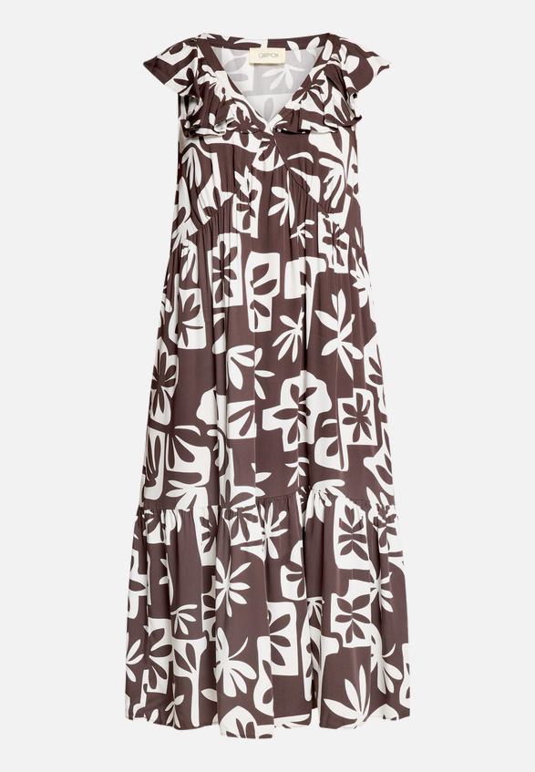 Casual-Kleid mit Flügelärmeln / Vorderseite