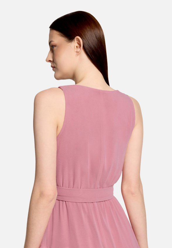 Cocktailkleid mit Volant / Detailbild