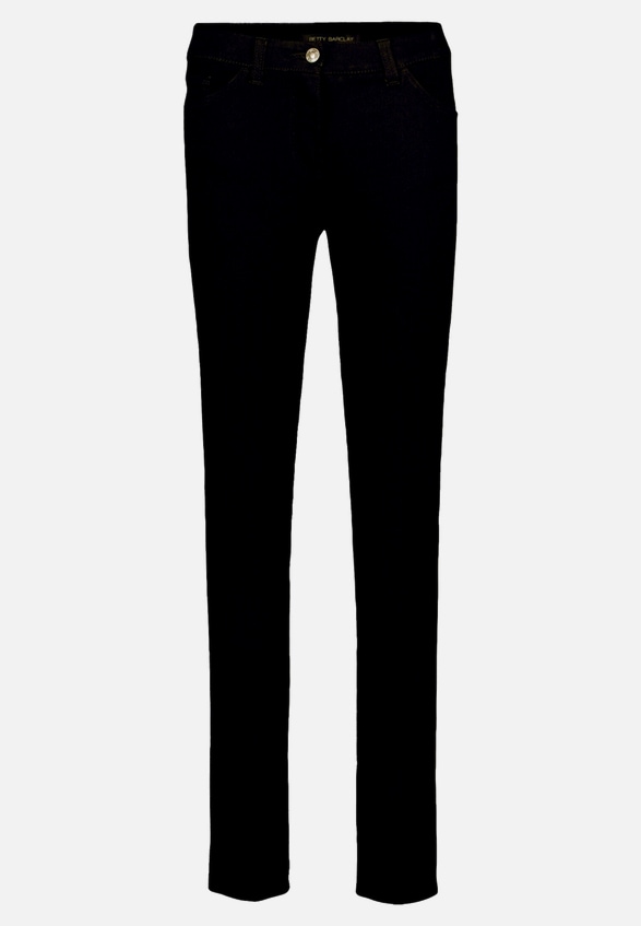 Basic-Jeans mit aufgesetzten Taschen / Vorderseite
