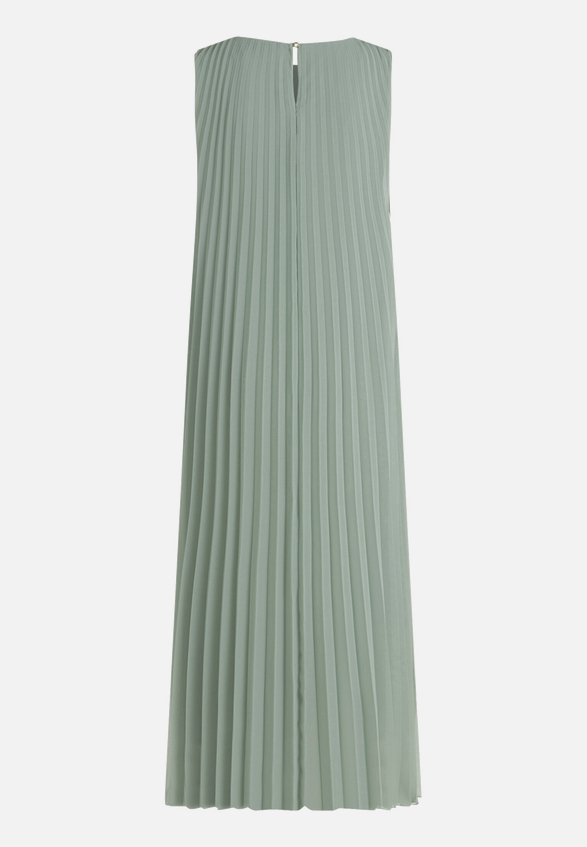 Maxikleid mit Plissee / Rückseite