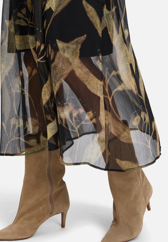 Midikleid langarm / Detailbild
