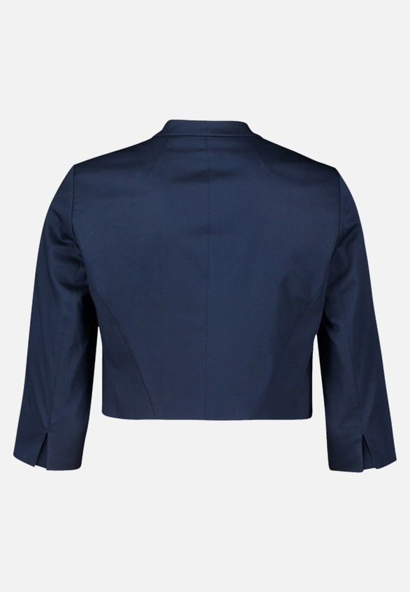 Bolero-Jacke unifarben / Rückseite