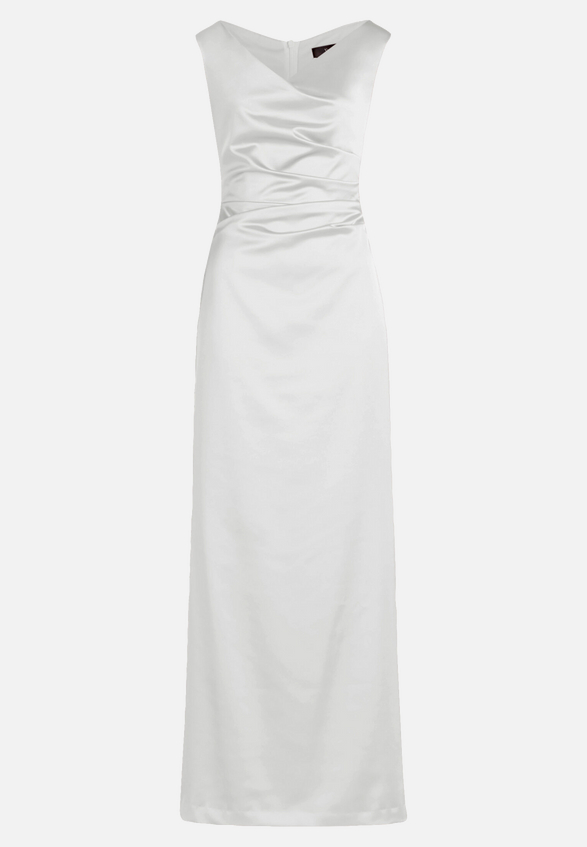 Abendkleid mit Raffung / Vorderseite