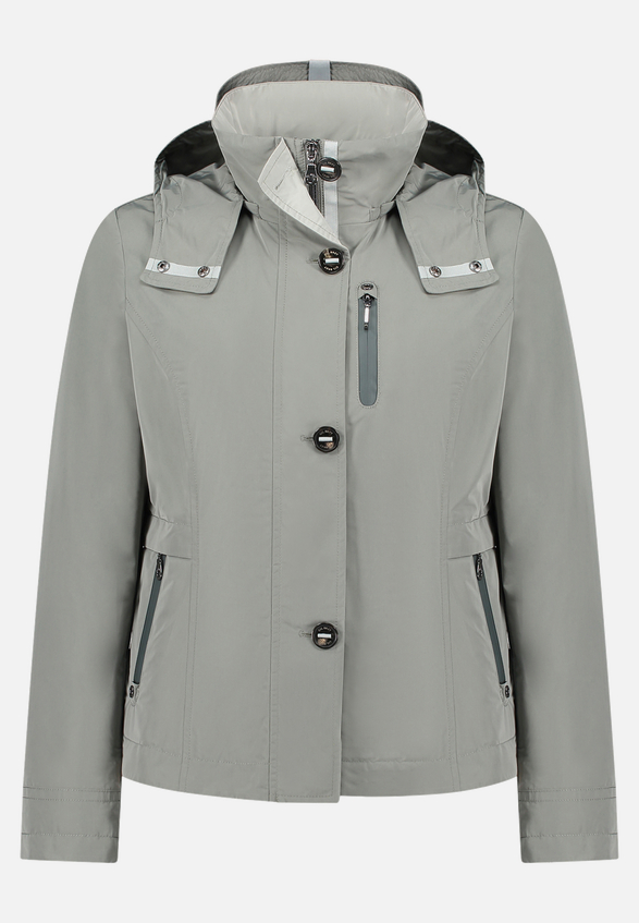 Sommerjacke mit abnehmbarer Kapuze / Detailbild