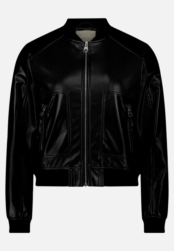 Übergangsjacke mit Kragen / Vorderseite