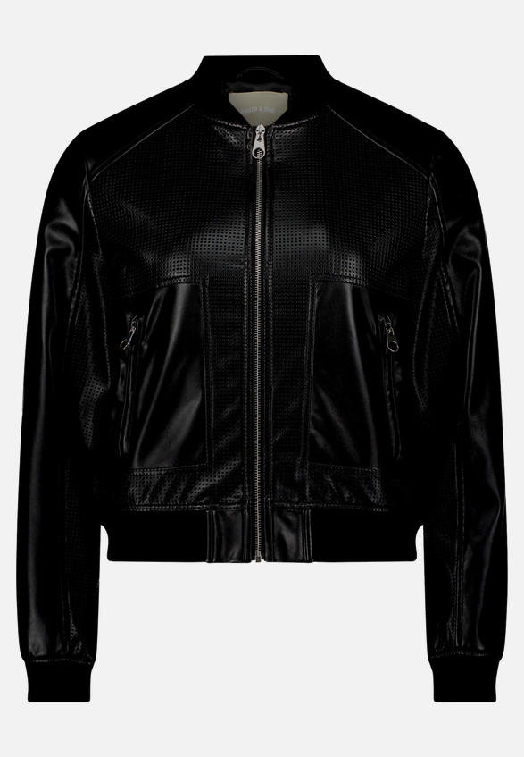 Übergangsjacke mit Kragen / Vorderseite