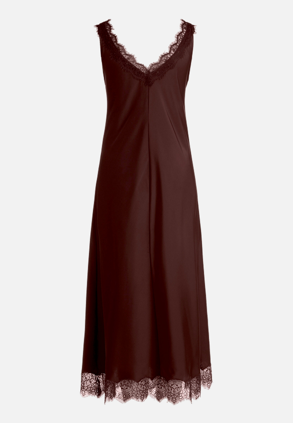 Abendkleid mit Spitze / Rückseite