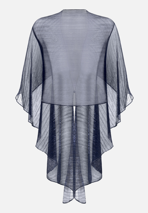 Cape im Glitzer-Look / Rückseite