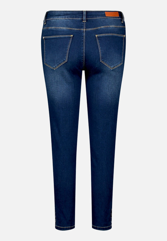 Basic-Jeans mit Waschung / Rückseite