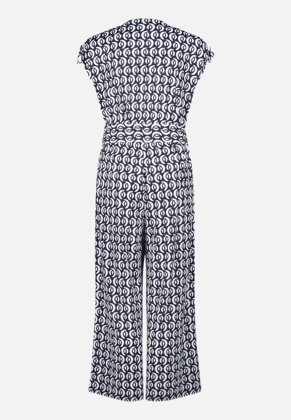 Jumpsuit mit Eingrifftaschen / Rückseite