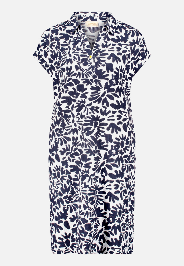 Casual-Kleid mit überschnittenen Ärmeln / Vorderseite