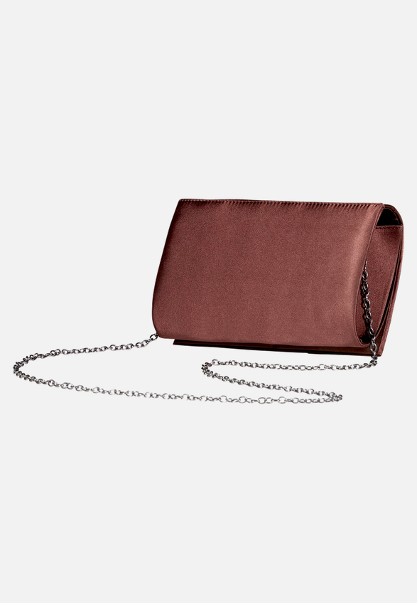 Clutch-Tasche unifarben / Rückseite
