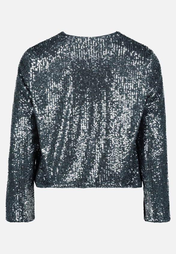 Blouson mit Pailletten / Rückseite