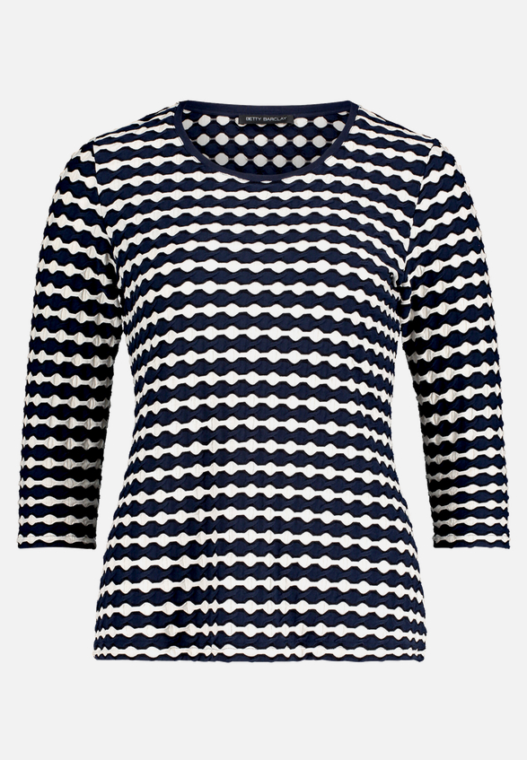 Basic Shirt mit Rundhalsausschnitt / Vorderseite