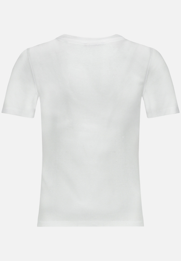 Basic-T-Shirt mit Rundhalsausschnitt  / Rückseite