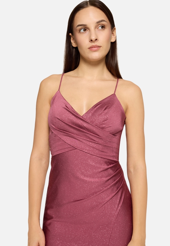 Abendkleid im Glitzer-Look / Detailbild
