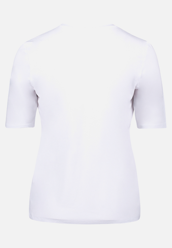 Basic Shirt mit Rundhalsausschnitt / Rückseite