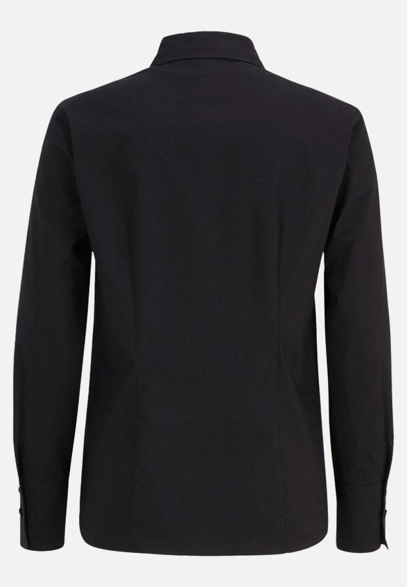 Hemdbluse mit Kragen / Rückseite