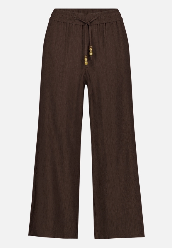 Stoffhose 7/8 mit Bindedetail  / Vorderseite