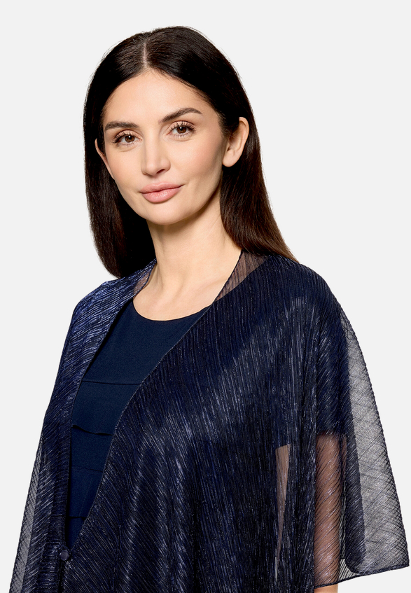 Cape im Glitzer-Look / Detailbild