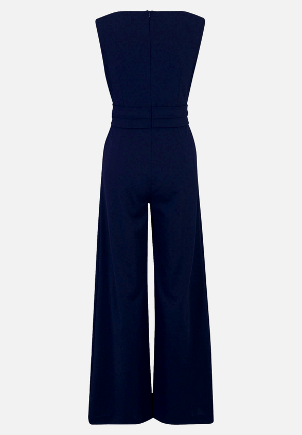 Jumpsuit mit weitem Bein / Rückseite