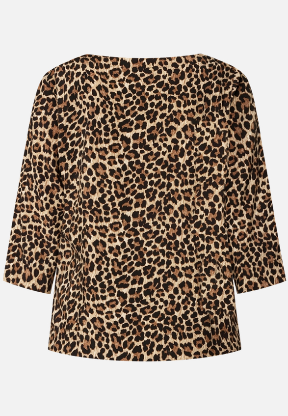 Leobluse mit Rundhalsausschnitt / Rückseite