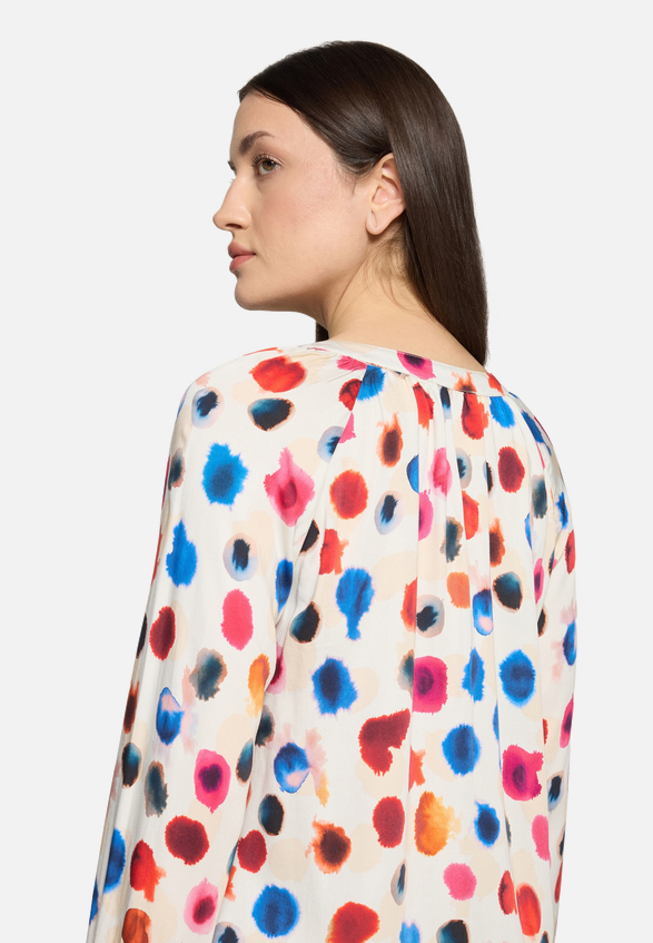 Casual-Bluse mit Raffung / Detailbild