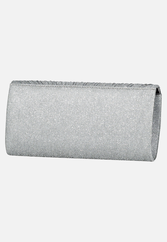 Clutch-Tasche mit Raffung / Rückseite