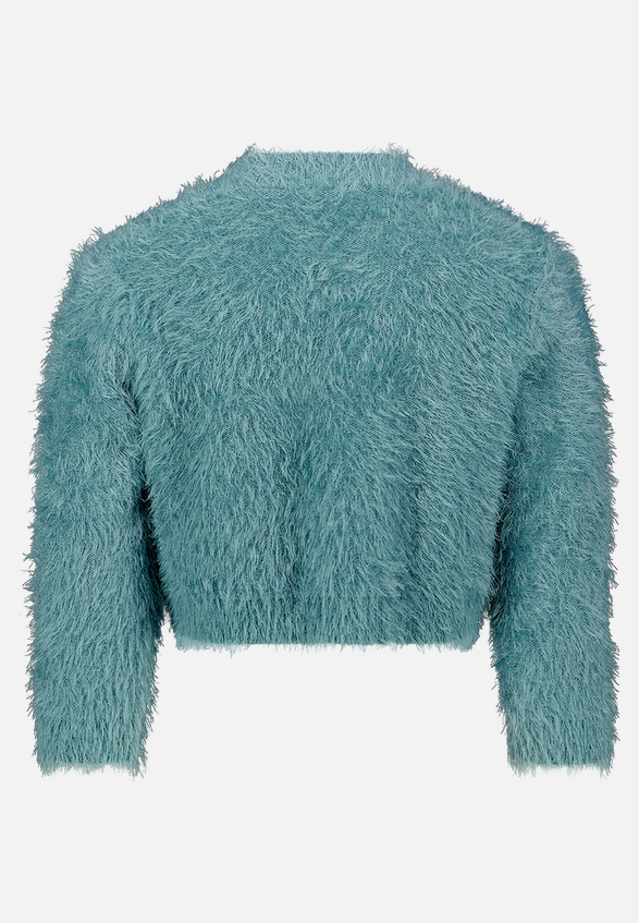 Strickbolero mit Struktur / Rückseite