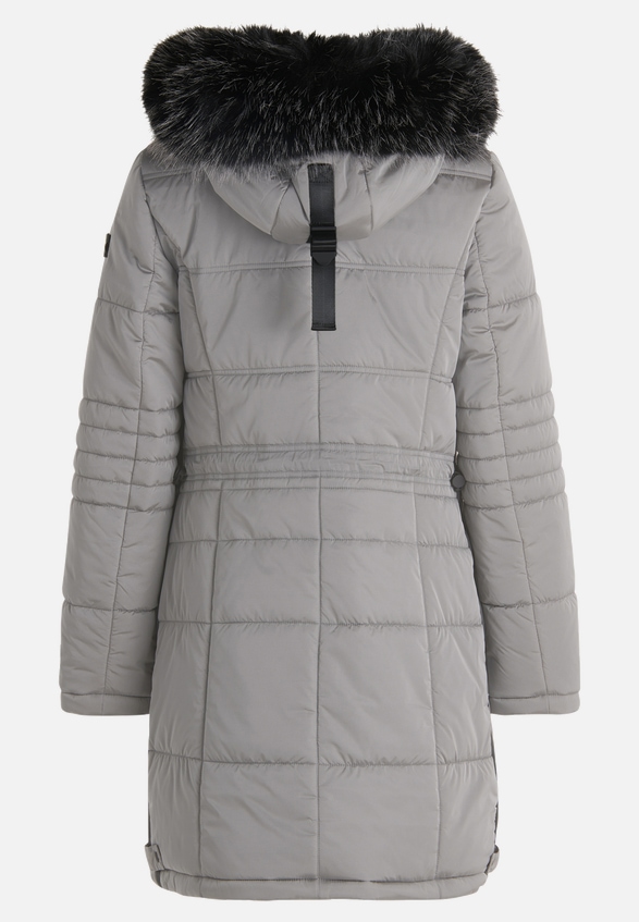 Steppjacke mit Kapuze / Rückseite