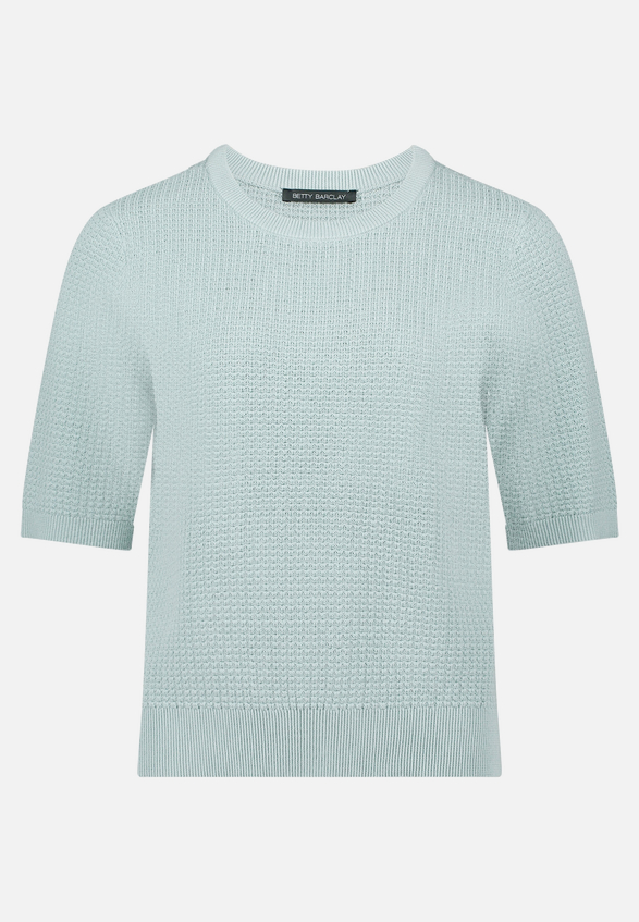 Strickpullover mit Struktur / Vorderseite